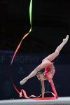 Bədii gimnastika üzrə Dünya Kuboku yarışlarında (FOTO)