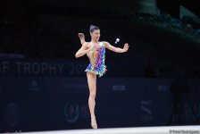 Bədii gimnastika üzrə Dünya Kuboku yarışlarında (FOTO)