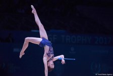 Bədii gimnastika üzrə Dünya Kuboku yarışlarında (FOTO)
