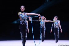 Bədii gimnastika üzrə Dünya Kuboku yarışlarında (FOTO)
