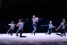 Bədii gimnastika üzrə Dünya Kuboku yarışlarında (FOTO)