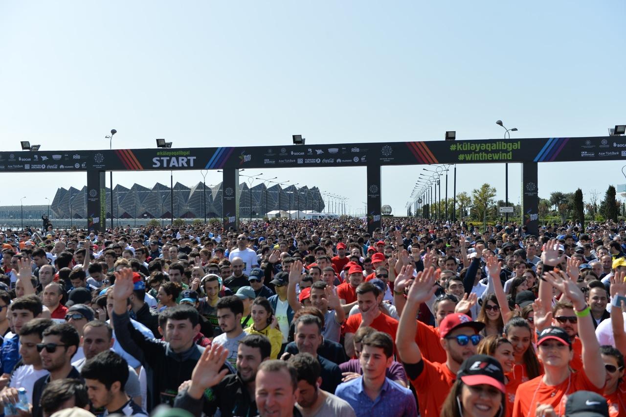 «Bakı Marafonu 2017»dən maraqlı fotolar