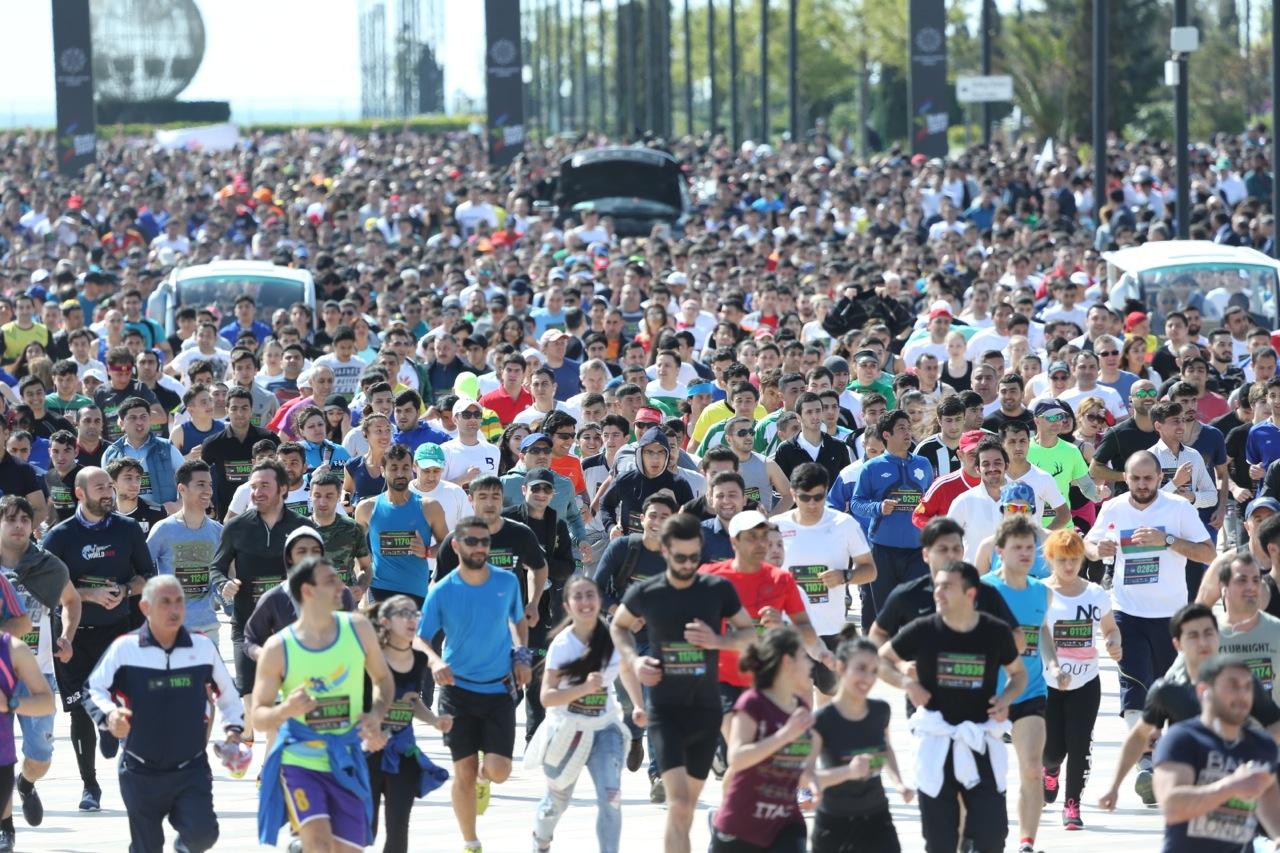 «Bakı Marafonu 2017»dən maraqlı fotolar