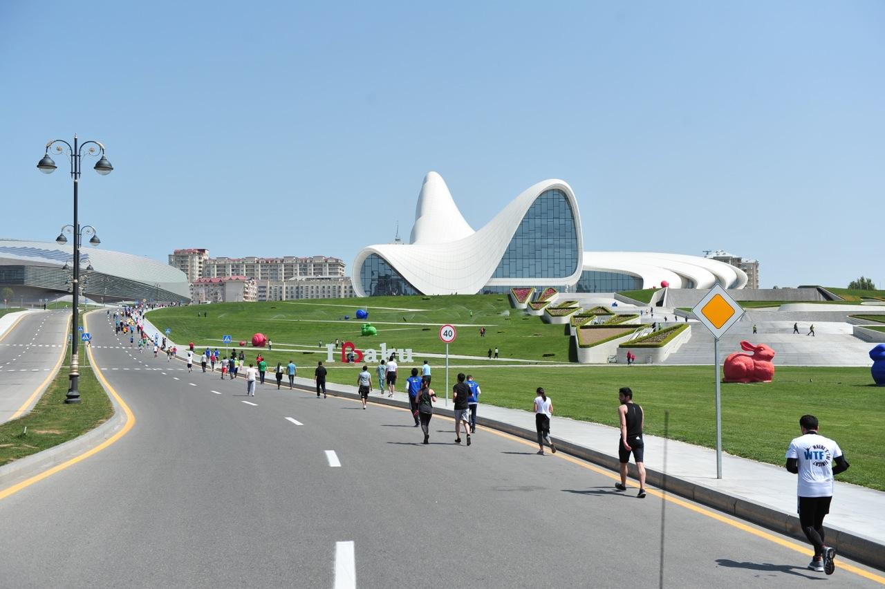 «Bakı Marafonu 2017»dən maraqlı fotolar