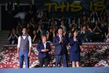 Bakıda bədii gimnastika üzrə Dünya Kubokunun fərdi çıxışlar üzrə qalibləri mükafatlandırılıb (FOTO)