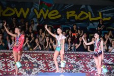 Bakıda bədii gimnastika üzrə Dünya Kubokunun fərdi çıxışlar üzrə qalibləri mükafatlandırılıb (FOTO)