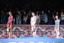 Bakıda bədii gimnastika üzrə Dünya Kubokunun fərdi çıxışlar üzrə qalibləri mükafatlandırılıb (FOTO)