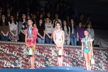 Bakıda bədii gimnastika üzrə Dünya Kubokunun fərdi çıxışlar üzrə qalibləri mükafatlandırılıb (FOTO)