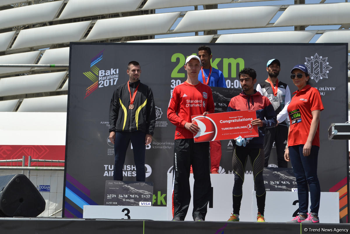 Bakı Marafonu 2017-nin qalibləri (FOTO)