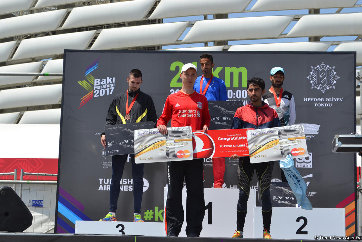 Bakı Marafonu 2017-nin qalibləri (FOTO)