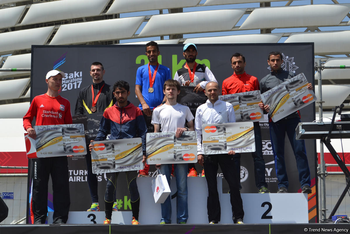 Bakı Marafonu 2017-nin qalibləri (FOTO)
