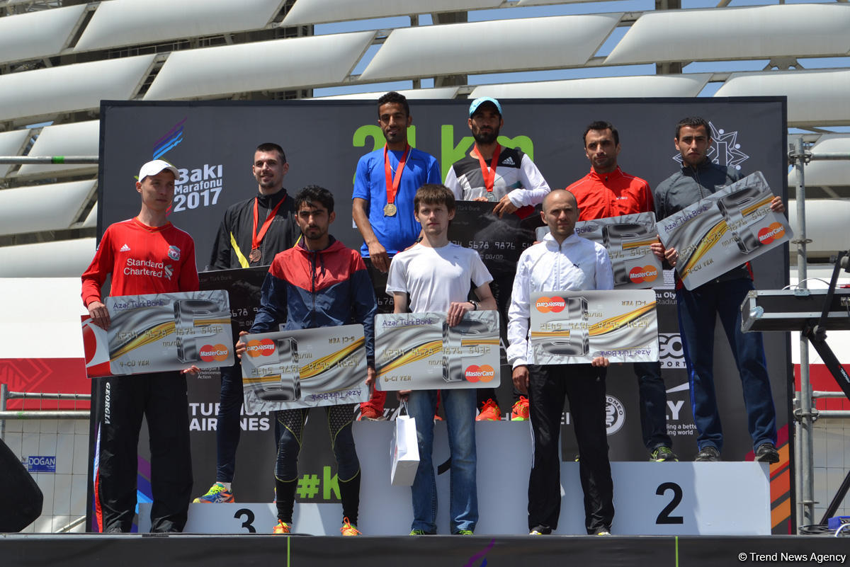 Bakı Marafonu 2017-nin qalibləri (FOTO)