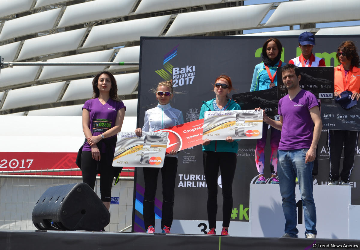 Bakı Marafonu 2017-nin qalibləri (FOTO)