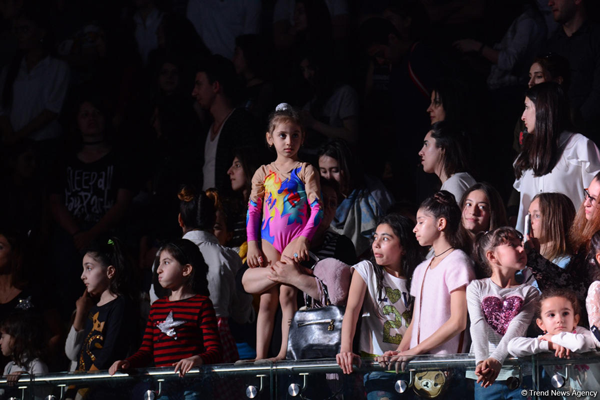 Bakıda bədii gimnastika üzrə Dünya Kubokunun fərdi çıxışlar üzrə qalibləri mükafatlandırılıb (FOTO)