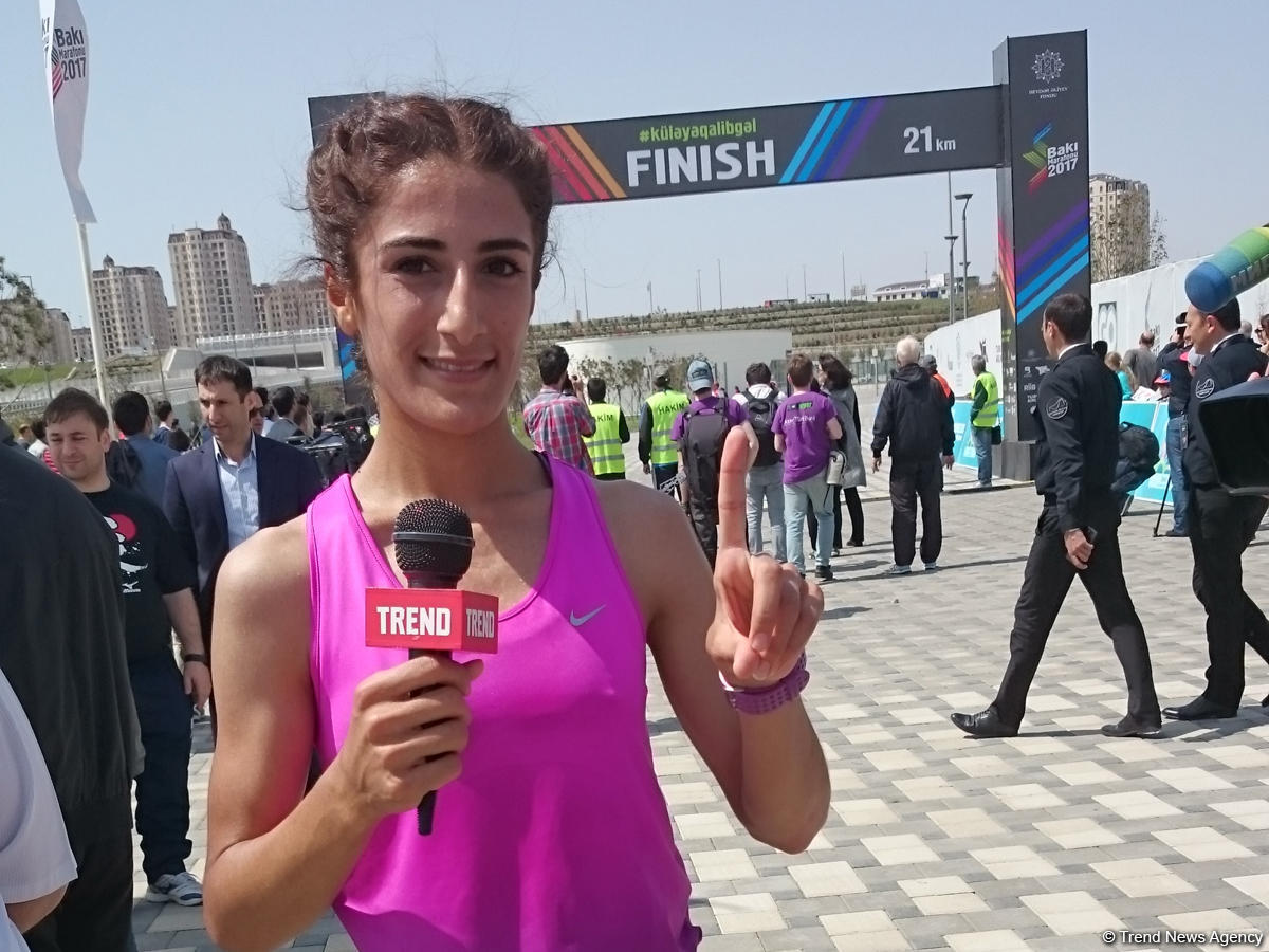Türkiyə vətəndaşı: "Bakı Marafonu-2017"də qalib gəldiyim üçün çox xoşbəxtəm