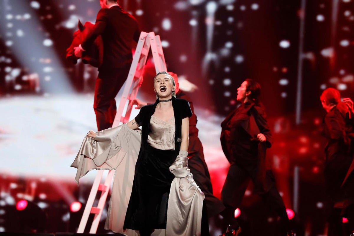 Azərbaycan təmsilçisi Diana Hacıyeva "Eurovision"da finala çıxdı (FOTO)
