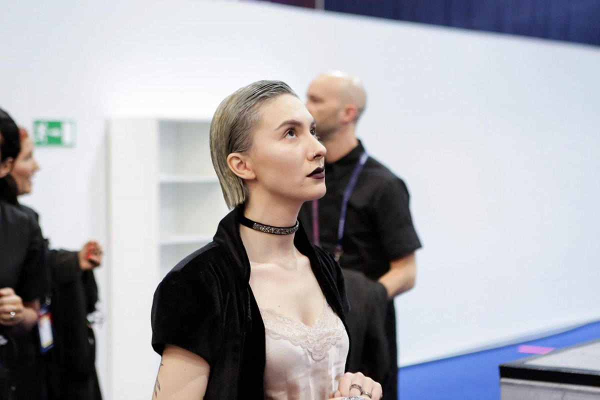 Azərbaycan təmsilçisi Diana Hacıyeva "Eurovision"da finala çıxdı (FOTO)