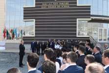 Prezident İlham Əliyev Bakı Ali Neft Məktəbinin kampusunun açılışında iştirak edib (FOTO) (YENİLƏNİB-2)