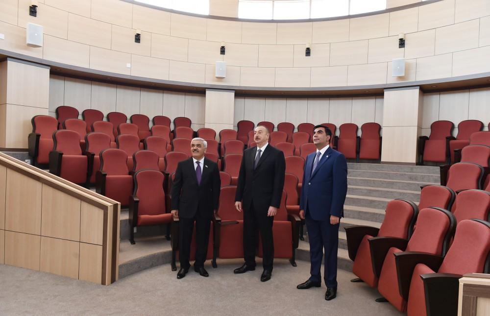 Prezident İlham Əliyev Bakı Ali Neft Məktəbinin kampusunun açılışında iştirak edib (FOTO) (YENİLƏNİB-2)