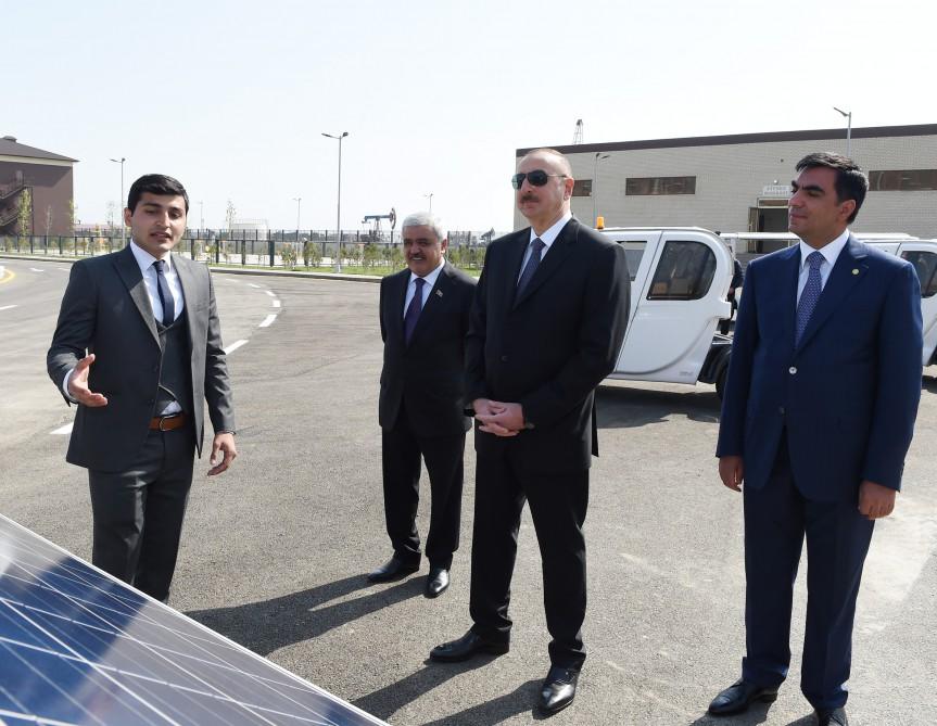 Prezident İlham Əliyev Bakı Ali Neft Məktəbinin kampusunun açılışında iştirak edib (FOTO) (YENİLƏNİB-2)