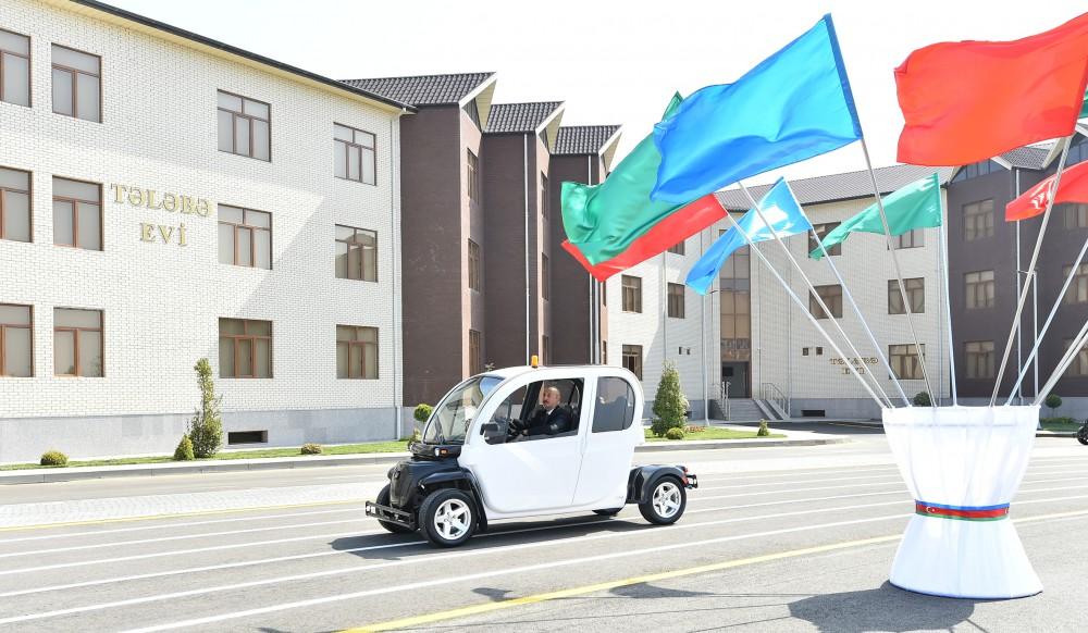 Prezident İlham Əliyev Bakı Ali Neft Məktəbinin kampusunun açılışında iştirak edib (FOTO) (YENİLƏNİB-2)