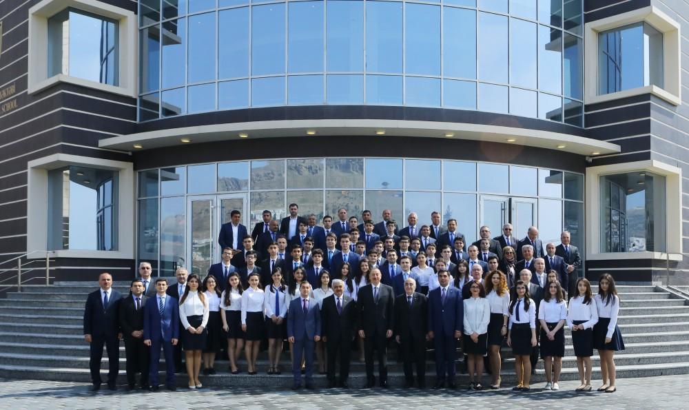 Prezident İlham Əliyev Bakı Ali Neft Məktəbinin kampusunun açılışında iştirak edib (FOTO) (YENİLƏNİB-2)