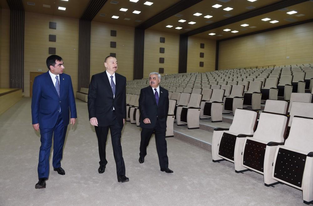 Prezident İlham Əliyev Bakı Ali Neft Məktəbinin kampusunun açılışında iştirak edib (FOTO) (YENİLƏNİB-2)