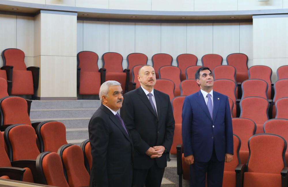 Prezident İlham Əliyev Bakı Ali Neft Məktəbinin kampusunun açılışında iştirak edib (FOTO) (YENİLƏNİB-2)