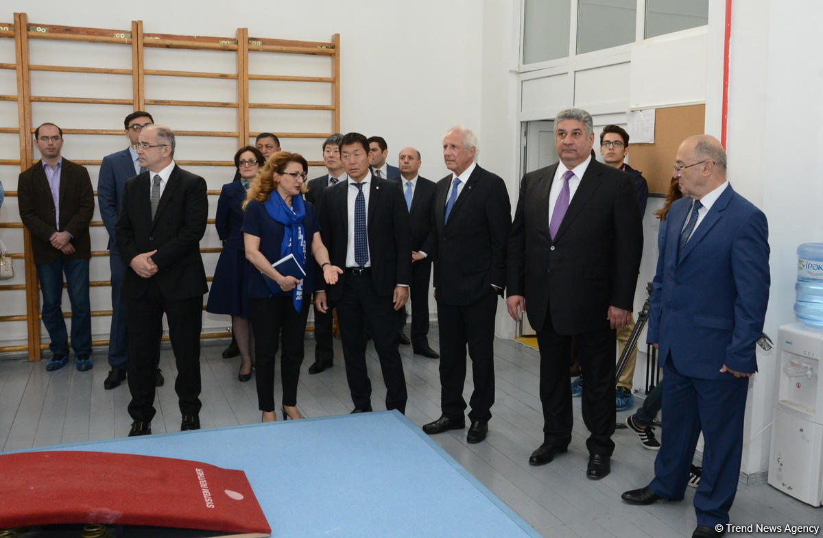 FIG prezidenti Azərbaycan Dövlət Bədən Tərbiyəsi və İdman Akademiyasının “Fəxri doktor”u olub (FOTO)
