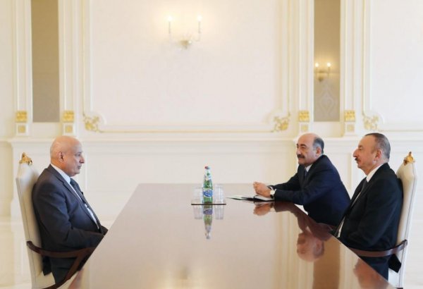 Prezident İlham Əliyev ISESCO-nun baş direktorunu qəbul edib (FOTO) (YENİLƏNİB)
