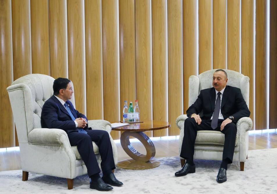 Prezident İlham Əliyev Dünya Turizm Təşkilatının baş katibi ilə görüşüb (FOTO)