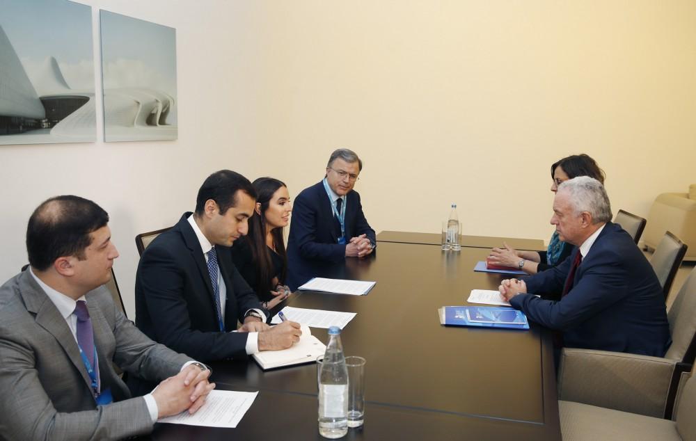 Heydər Əliyev Fondunun vitse-prezidenti Leyla Əliyeva FAO rəsmiləri ilə görüşüb (FOTO) (YENİLƏNİB)