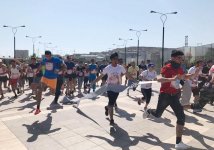 Bakıda "Wing for Life App Run" qaçışının qalibləri müəyyən olunub (FOTO)