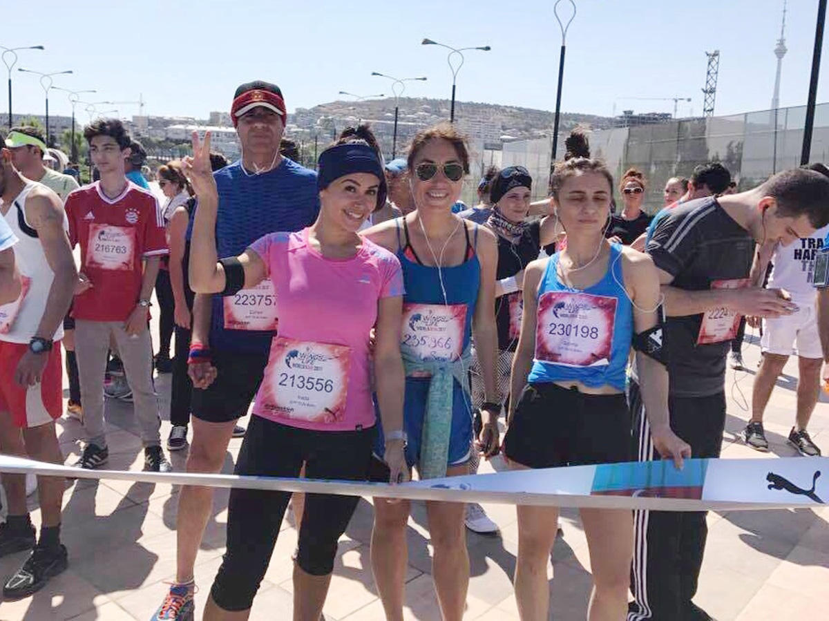 Bakıda "Wing for Life App Run" qaçışının qalibləri müəyyən olunub (FOTO)