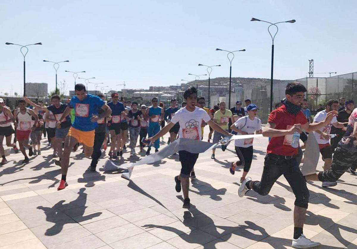Bakıda "Wing for Life App Run" qaçışının qalibləri müəyyən olunub (FOTO)