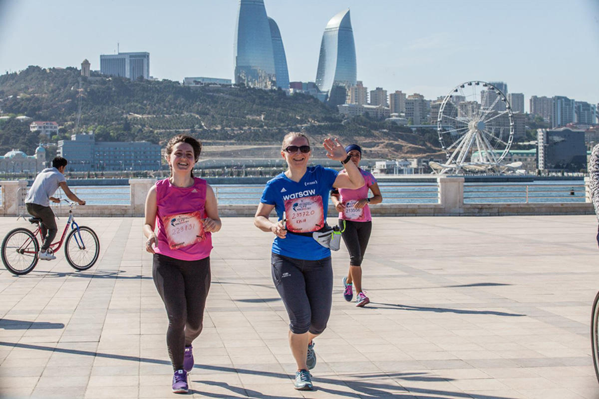 Bakıda "Wing for Life App Run" qaçışının qalibləri müəyyən olunub (FOTO)