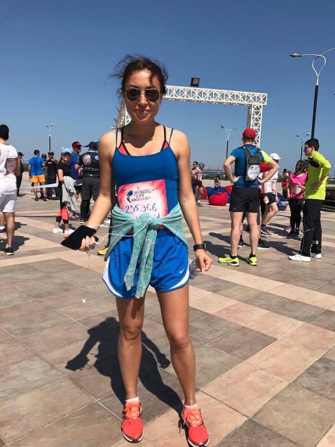 Bakıda "Wing for Life App Run" qaçışının qalibləri müəyyən olunub (FOTO)