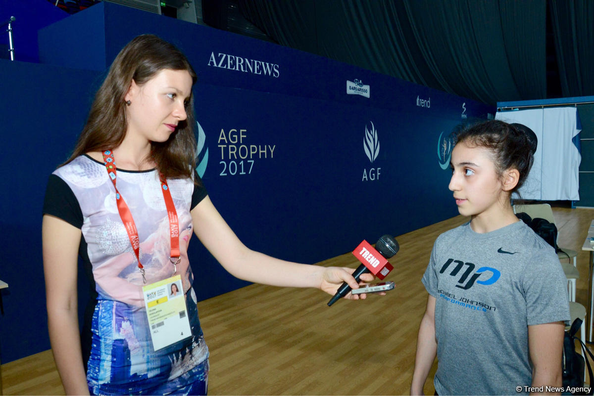 Azərbaycanın gənc gimnastı İslamiadada yaxşı çıxış edəcəyinə ümid edir (FOTO)