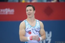Bakı-2017: İdman gimnastlarının podium məşqləri (FOTOREPORTAJ)