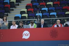 Bakı-2017: İdman gimnastlarının podium məşqləri (FOTOREPORTAJ)