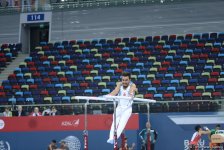 Bakı-2017: İdman gimnastlarının podium məşqləri (FOTOREPORTAJ)