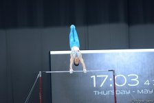 Bakı-2017: İdman gimnastlarının podium məşqləri (FOTOREPORTAJ)