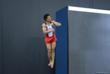 Bakı-2017: İdman gimnastlarının podium məşqləri (FOTOREPORTAJ)
