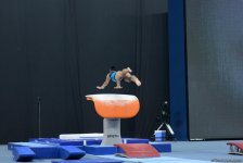 Bakı-2017: Milli Gimnastika Arenasında idman gimnastlarının podium məşqləri başlayıb (FOTO)