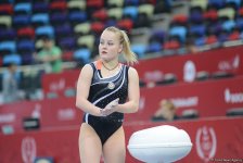 Bakı-2017: Milli Gimnastika Arenasında idman gimnastlarının podium məşqləri başlayıb (FOTO)