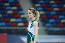 Bakı-2017: Milli Gimnastika Arenasında idman gimnastlarının podium məşqləri başlayıb (FOTO)