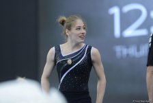 Bakı-2017: Milli Gimnastika Arenasında idman gimnastlarının podium məşqləri başlayıb (FOTO)