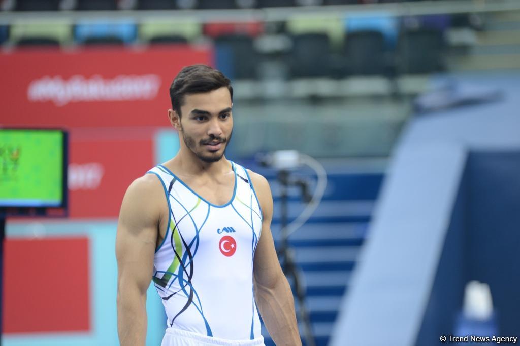 Bakı-2017: İdman gimnastlarının podium məşqləri (FOTOREPORTAJ)