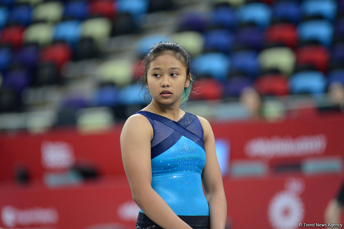 Bakı-2017: Milli Gimnastika Arenasında idman gimnastlarının podium məşqləri başlayıb (FOTO)