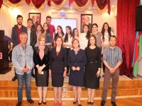 Bilik Fondu Pedaqoji Kollecdə "Mayak" filmini nümayiş etdirib (FOTO)